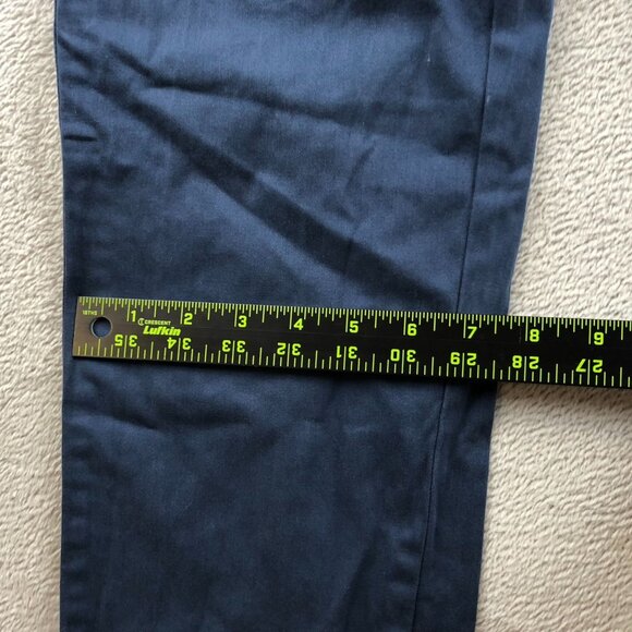 Peter Millar Mens Five-Pocket Pants Size 32 Slim Straight Leg Casual Classic Nav - Picture 5 of 15